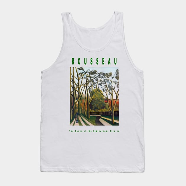 Henri Rousseau Artwork Tank Top by thecolddots